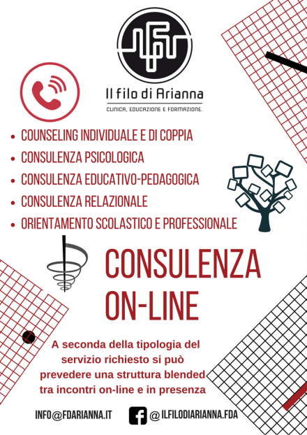 CONSULENZA ON-LINE. Consulenza, Counseling, Orientamento